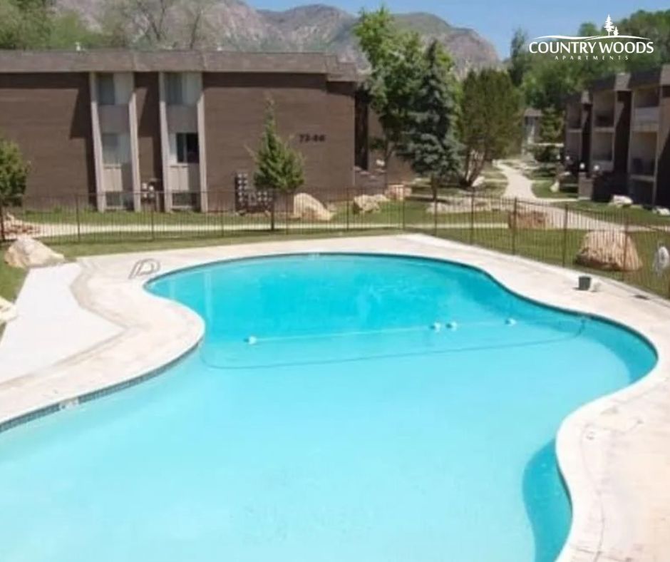 Country Woods Apartments Property Management ad creative