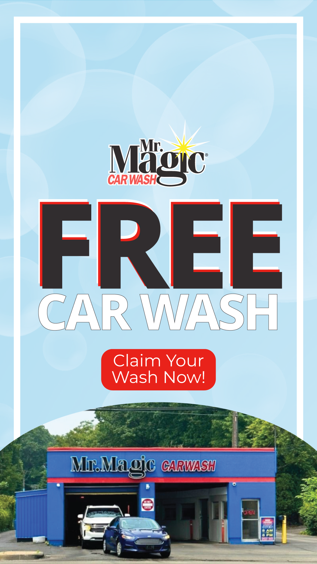 FREE $25 CAR WASH