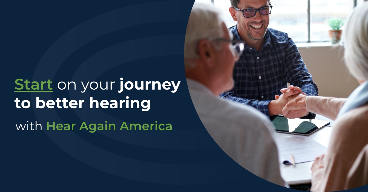 Hear Again America Hearing / Audiology ad creative