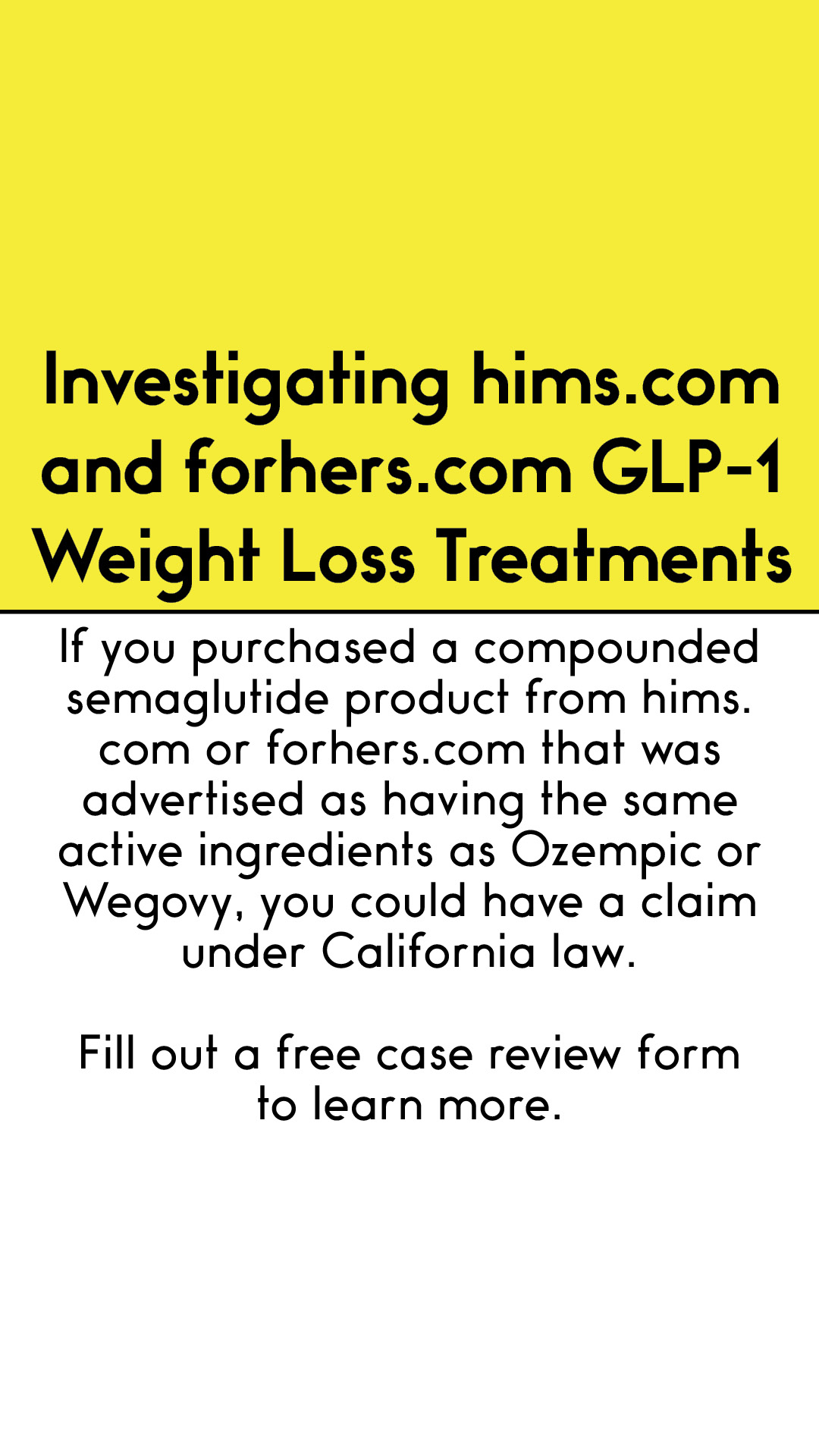 Zimmerman Reed Personal Injury ad creative