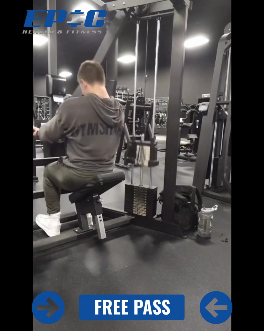 Epic Health and Fitness St Pete Gym ad creative