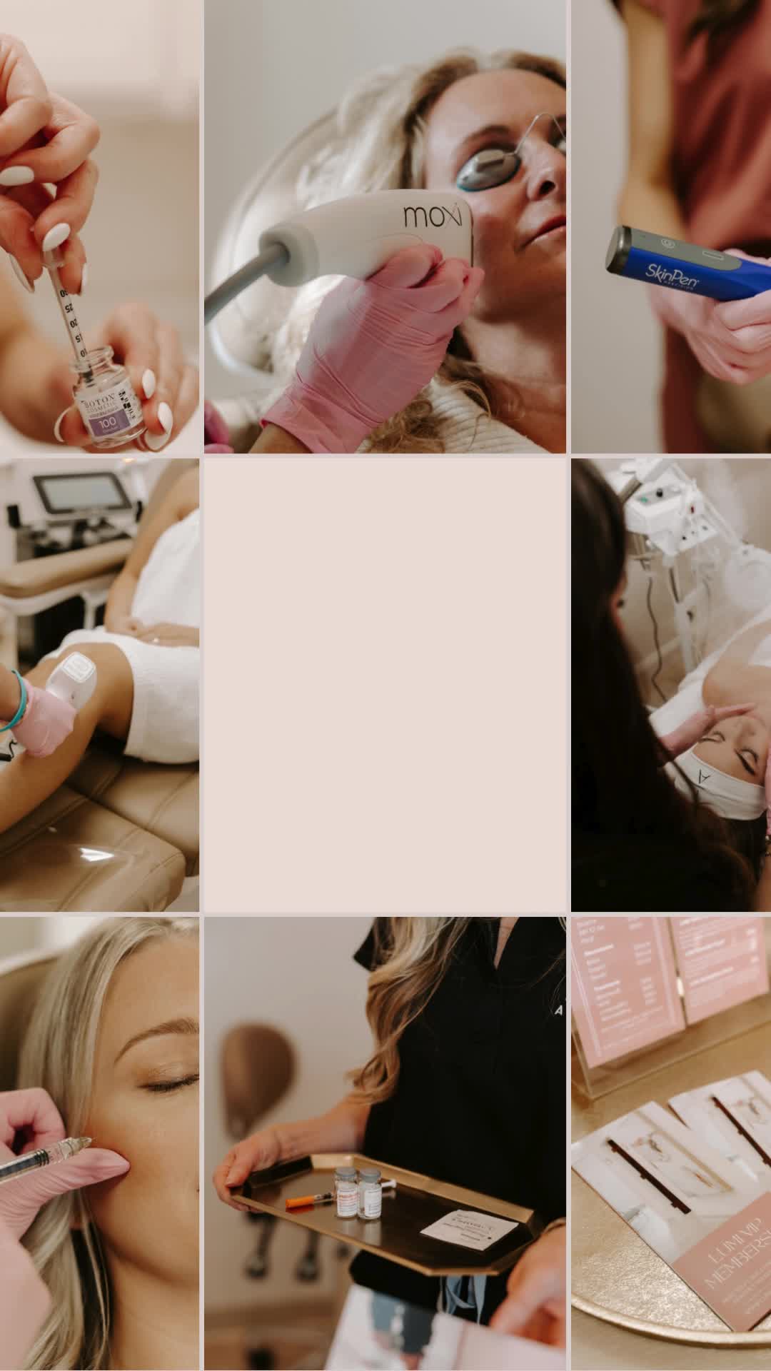 Lumi Aesthetics Med Spa ad creative