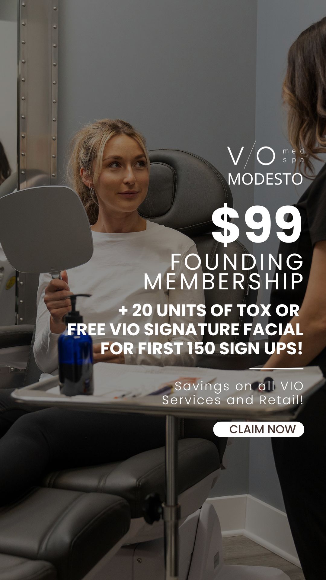 VIO Med Spa Modesto Med Spa ad creative