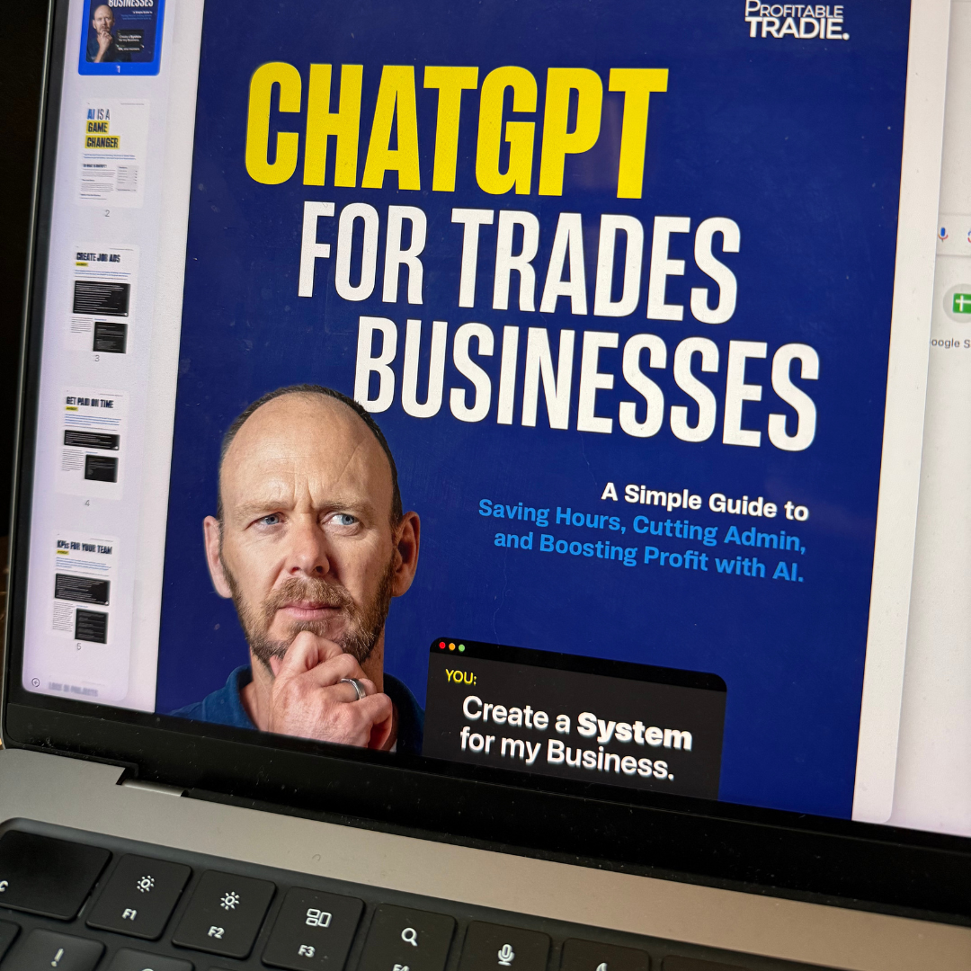 The Profitable Tradie Program Digital Marketing Agency ad creative