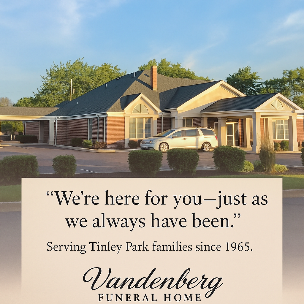 Vandenberg Funeral Home Funeral Home ad creative