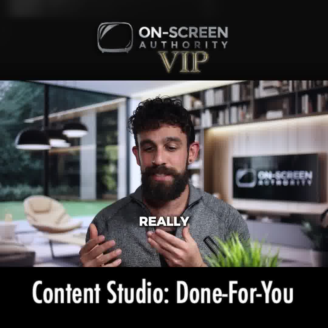 On-Screen Authority Software Dev Services ad creative