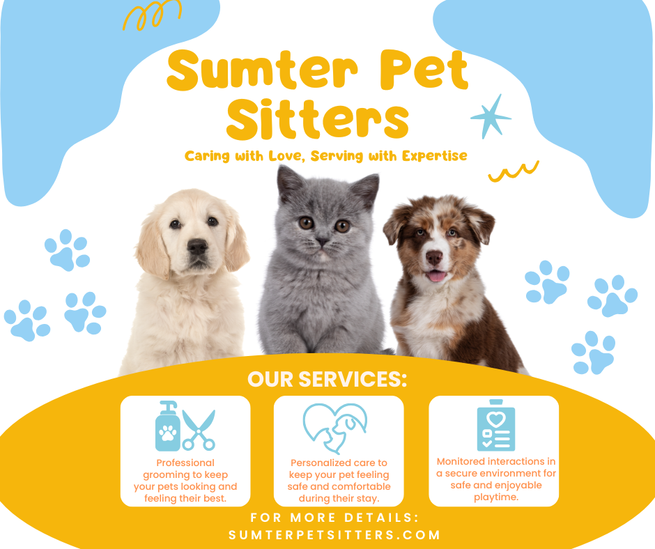 Sumter Pet Sitters Pet Boarding ad creative