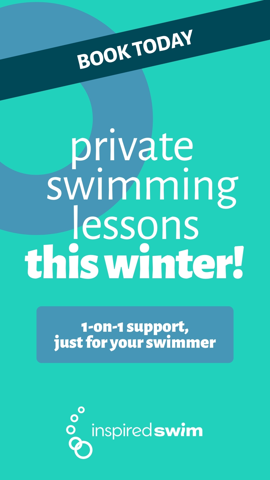 Inspired Swim Sports Lessons ad creative
