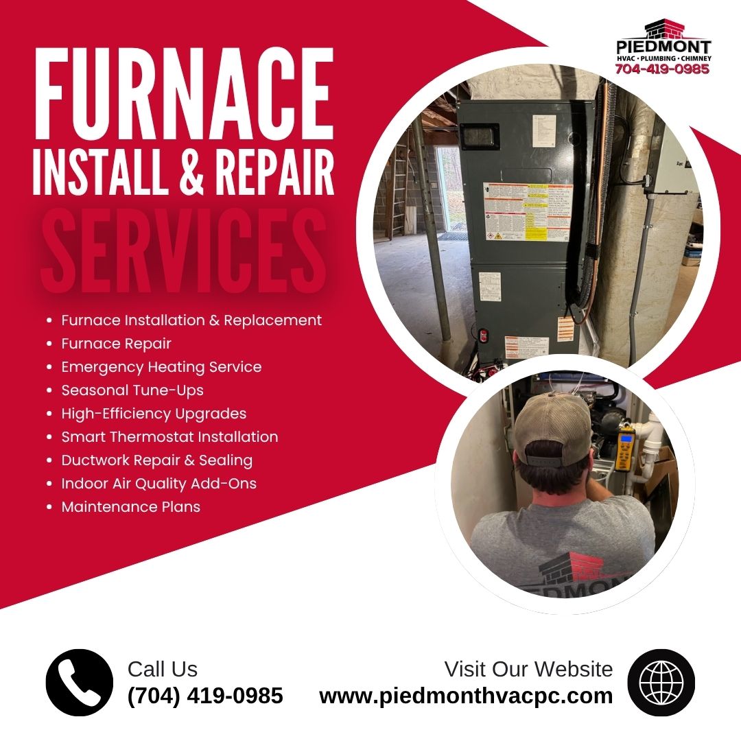 Piedmont HVAC Plumbing Chimney HVAC ad creative