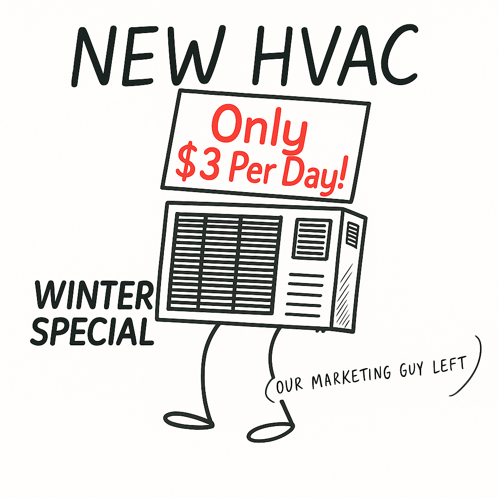 Fair Local Estimates HVAC ad creative