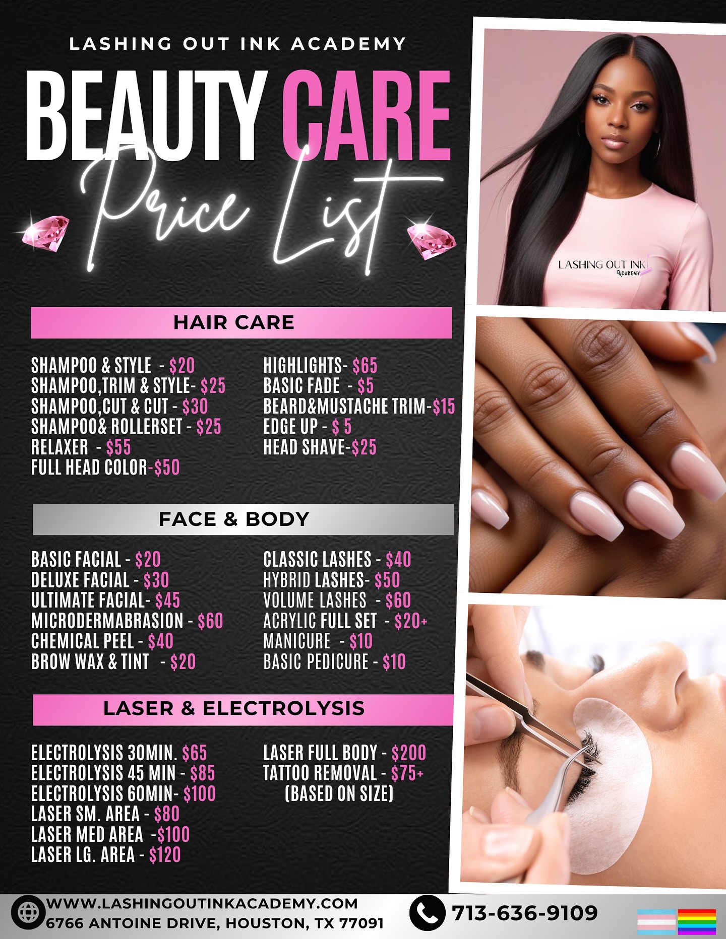 Lashing Out Ink Academy (Houston)