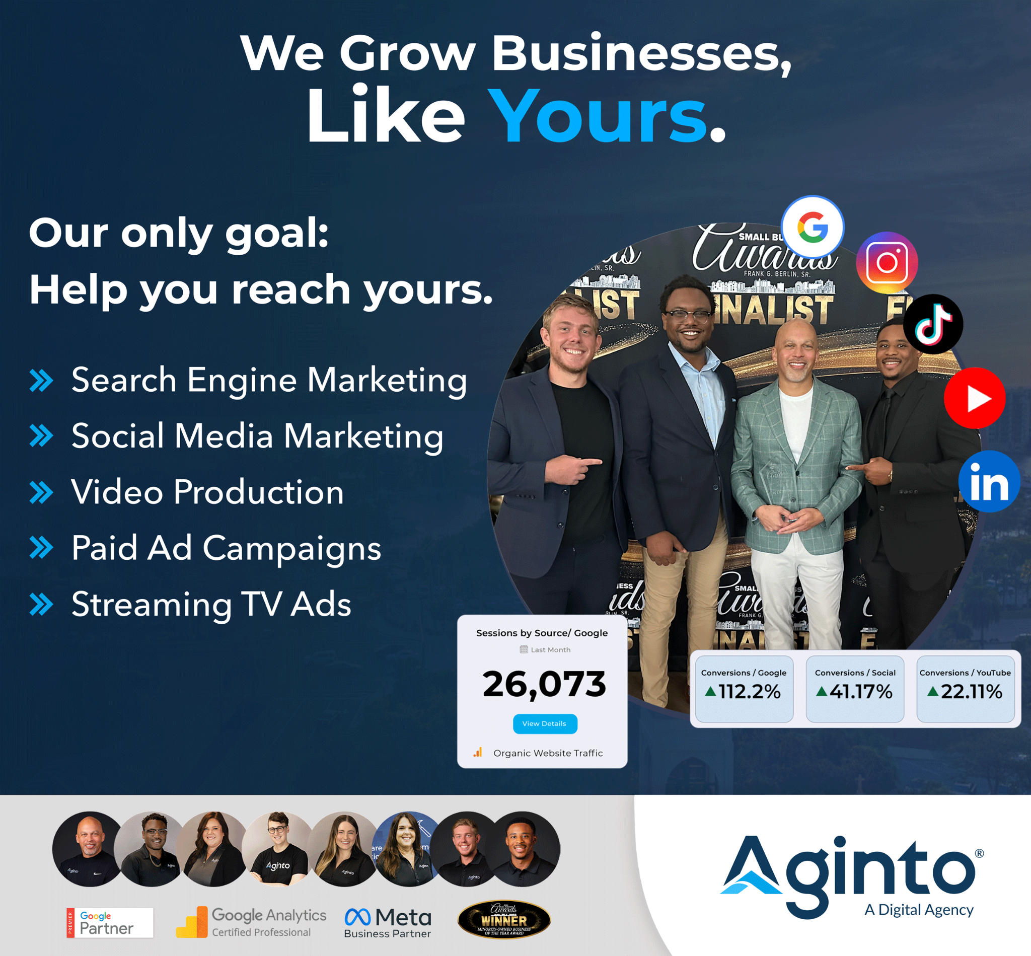 Aginto Digital Marketing Agency ad creative
