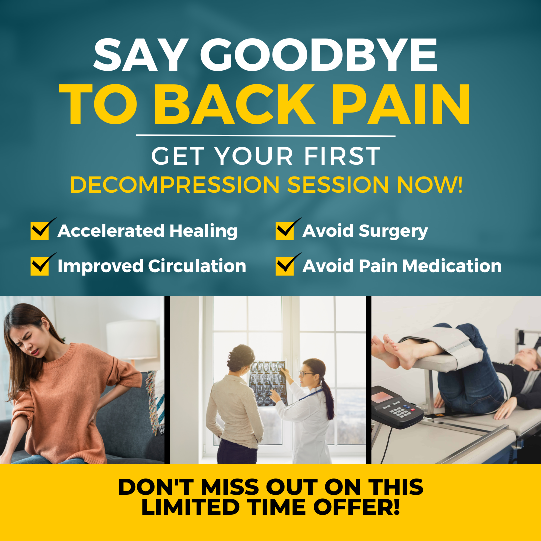 Saleh Chiropractic, Neck Pain, Back Pain, and Headache Relief Center Chiropractor ad creative