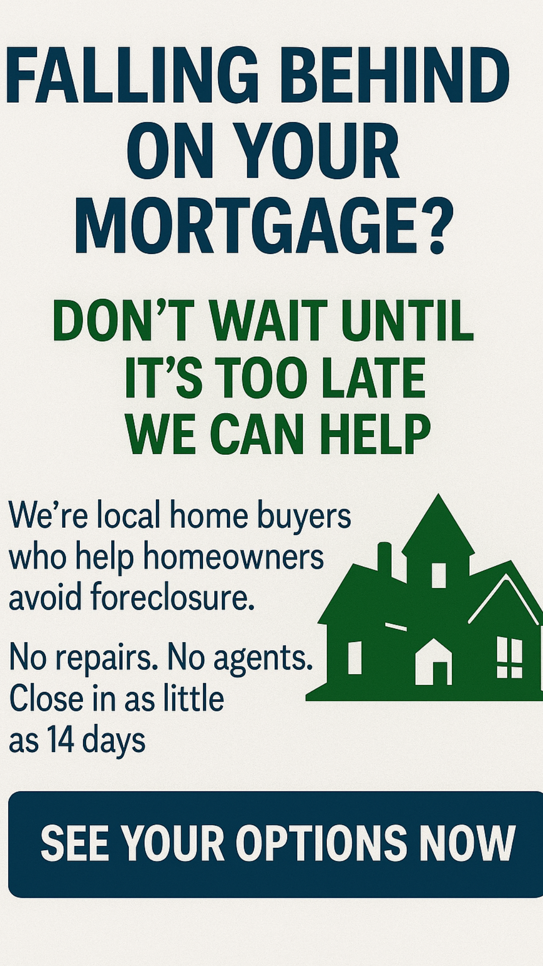 Behind on Payments? We Can Help You Sell Fast