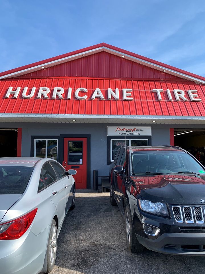 Hurricane Tire Auto Repair ad creative