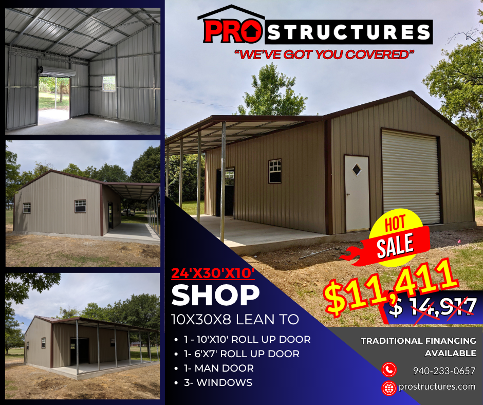 ProStructures of Granbury Concrete & Paving ad creative