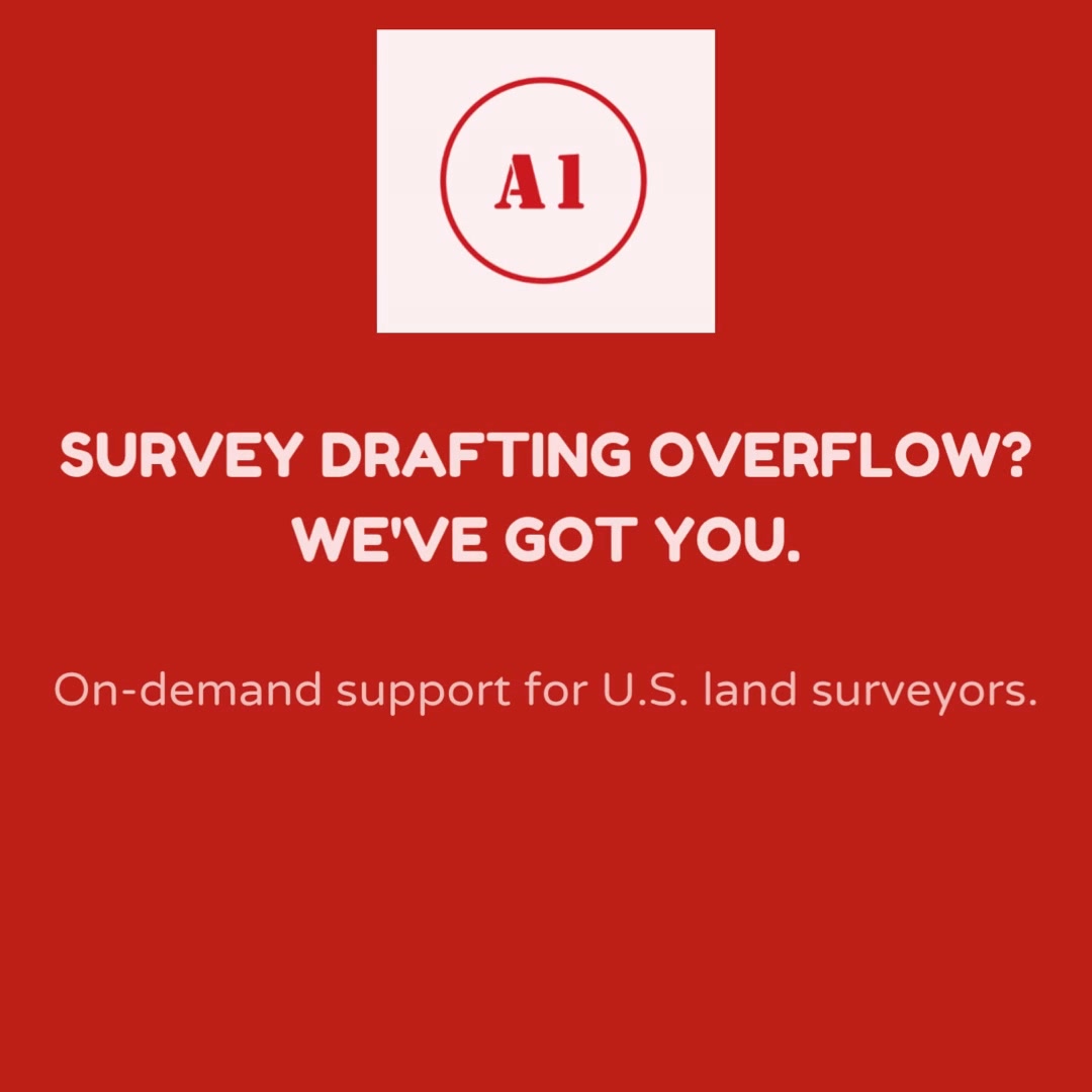 A1 Engineering and Land Survey Drafting Software Dev Services ad creative