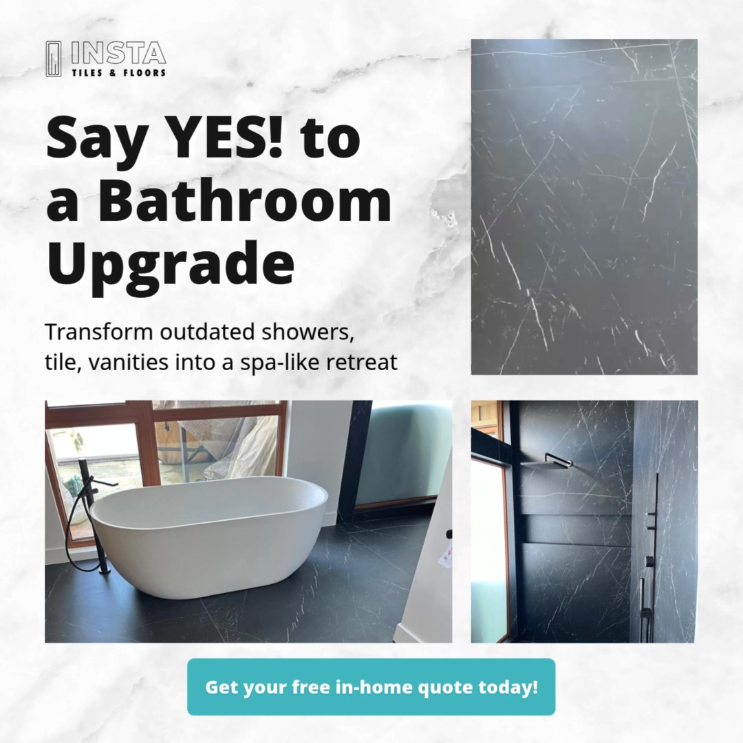 INSTA TILES and Floors Kitchen & Bath Remodeling ad creative