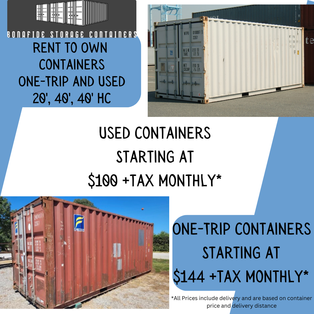 Bonafide Storage Containers