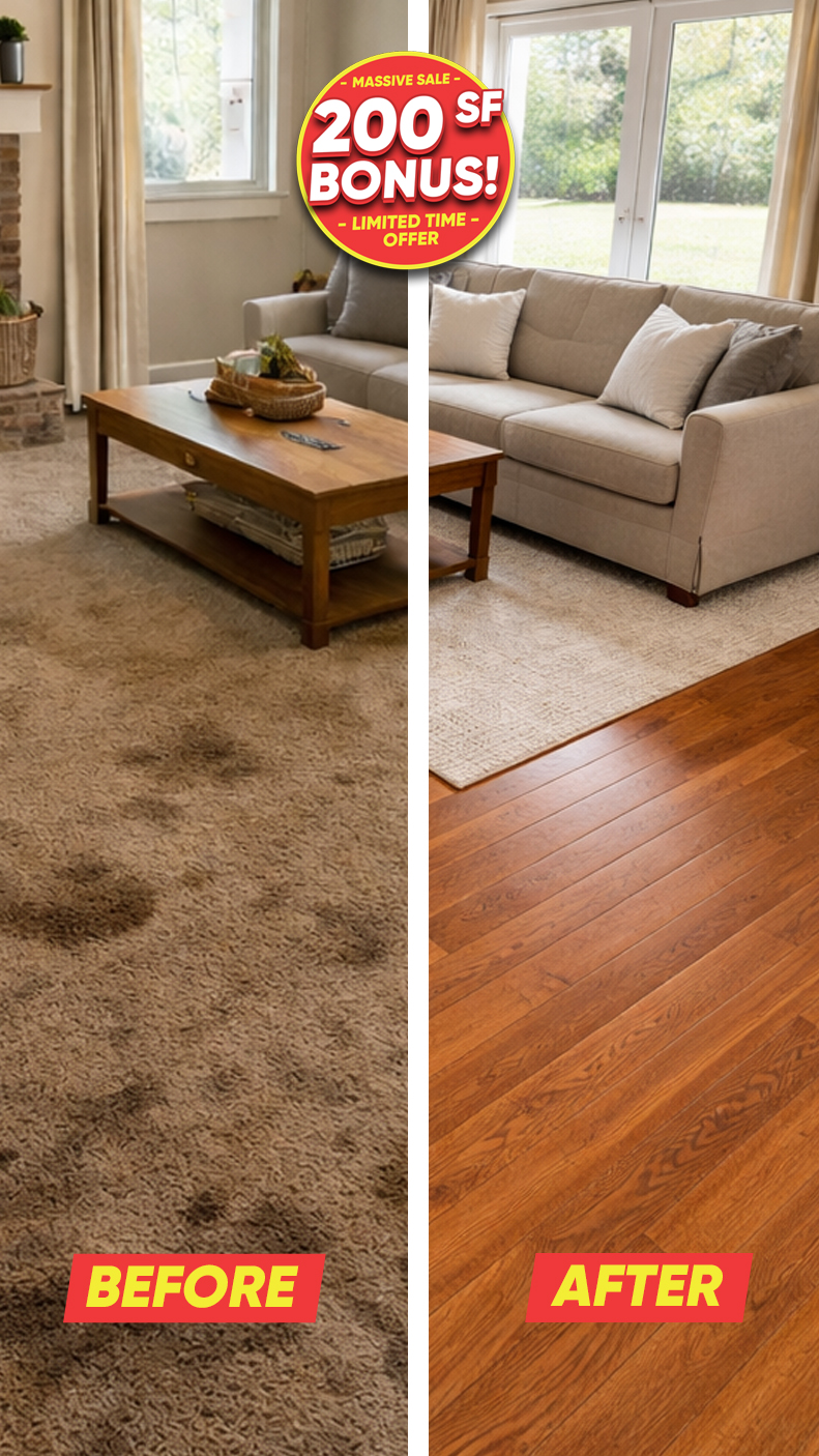 Materials + Installation Flooring Sale
