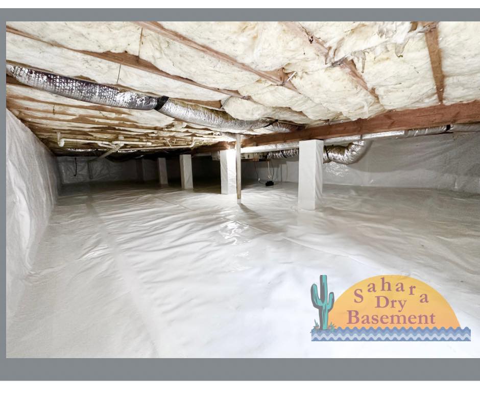Sahara Dry Basement Water Damage Restoration ad creative