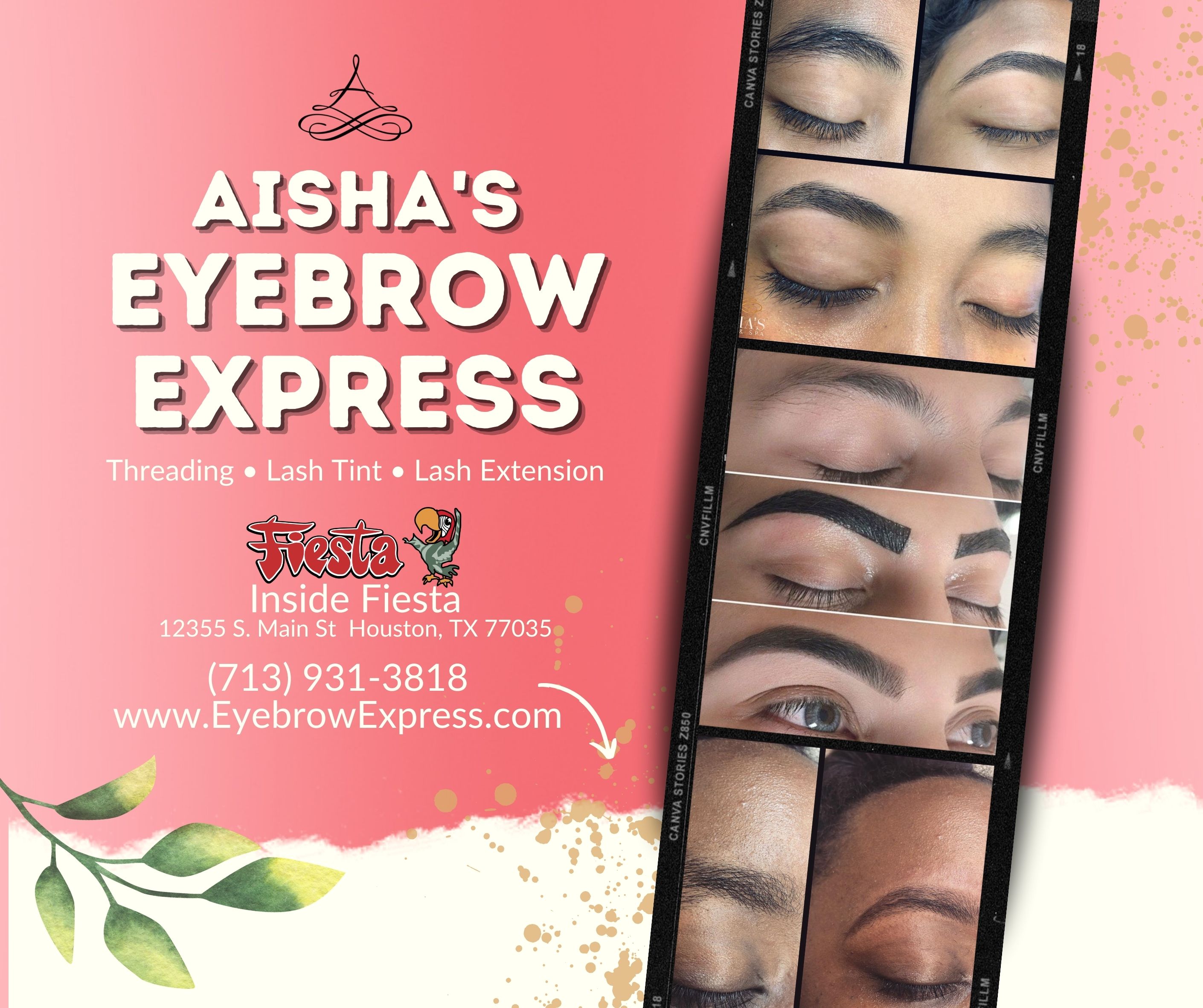Eyebrow Express Eyelash & Brow Studio ad creative