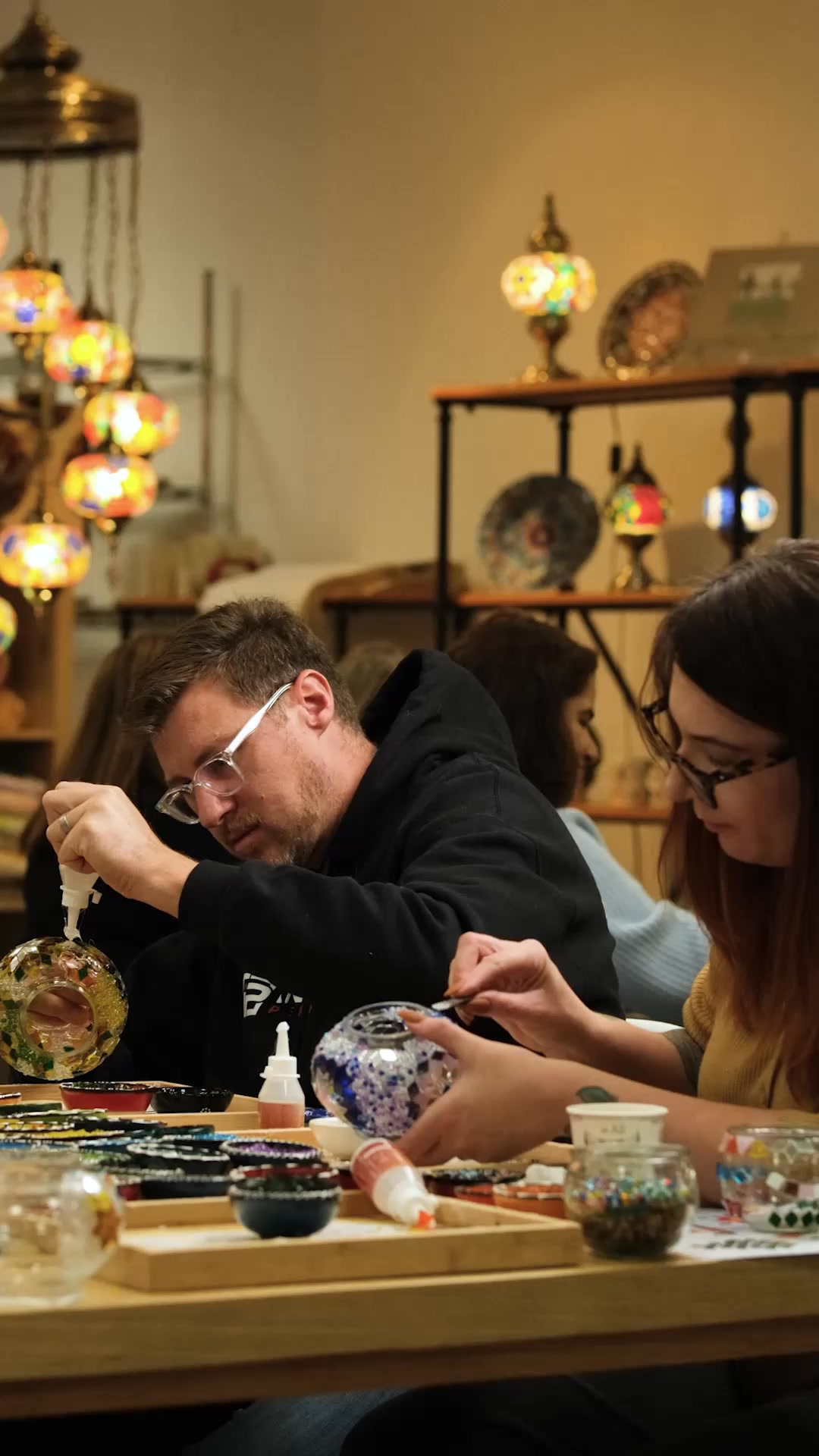 🔥 Make Your Own Mosaic Lamp!