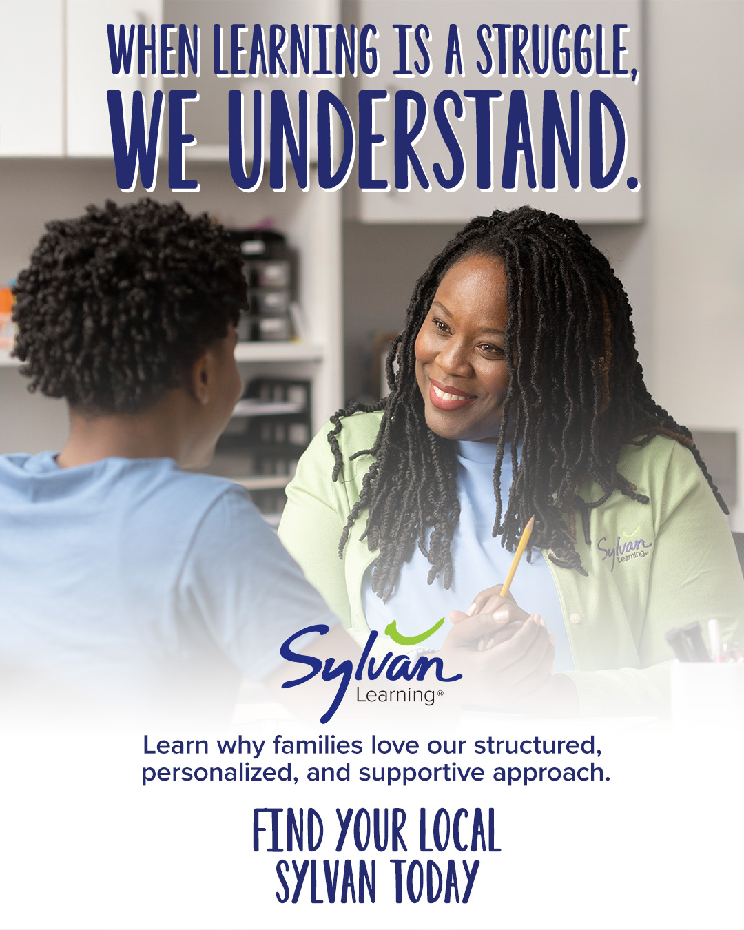 Sylvan Learning Test Prep & Tutoring ad creative