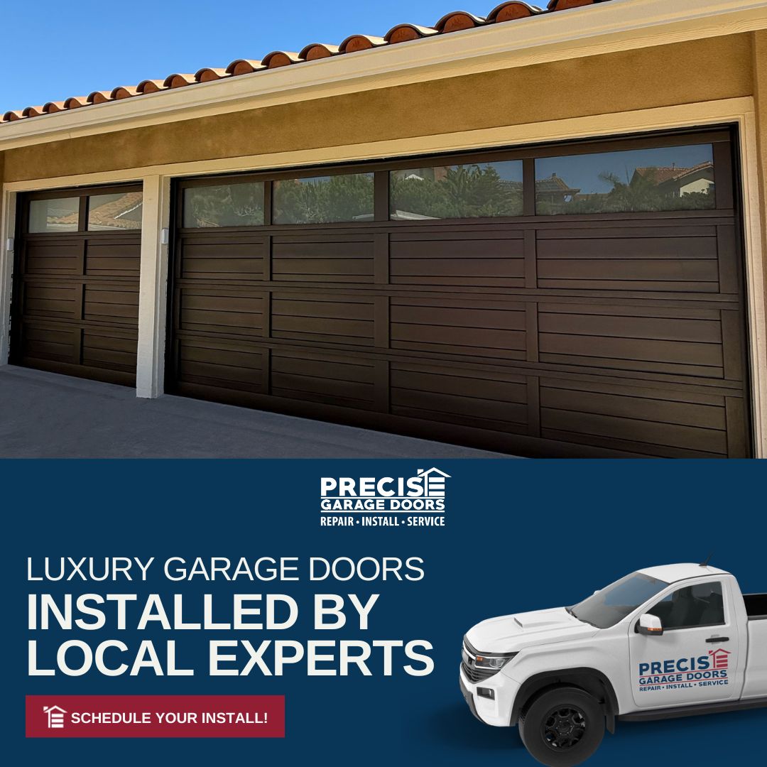 Precise Garage Doors Services Garage Door ad creative