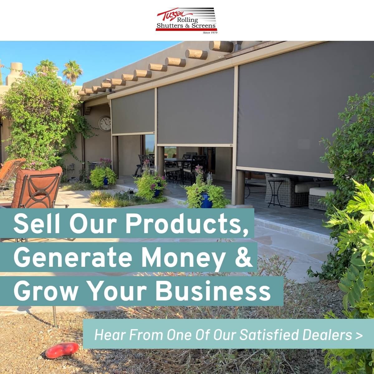 Tucson Rolling Shutters, Inc. Window & Door ad creative
