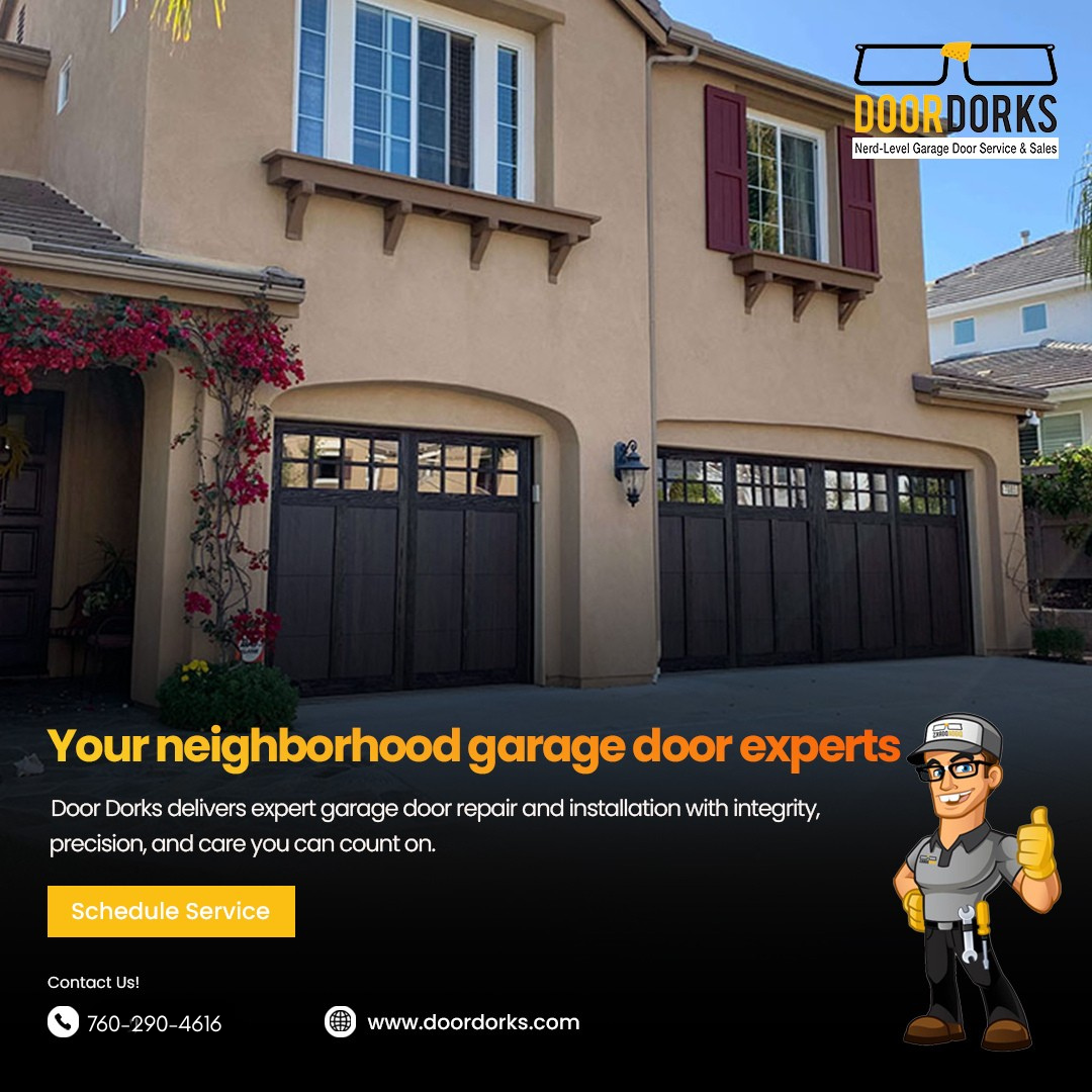 Door Dorks Garage Door ad creative