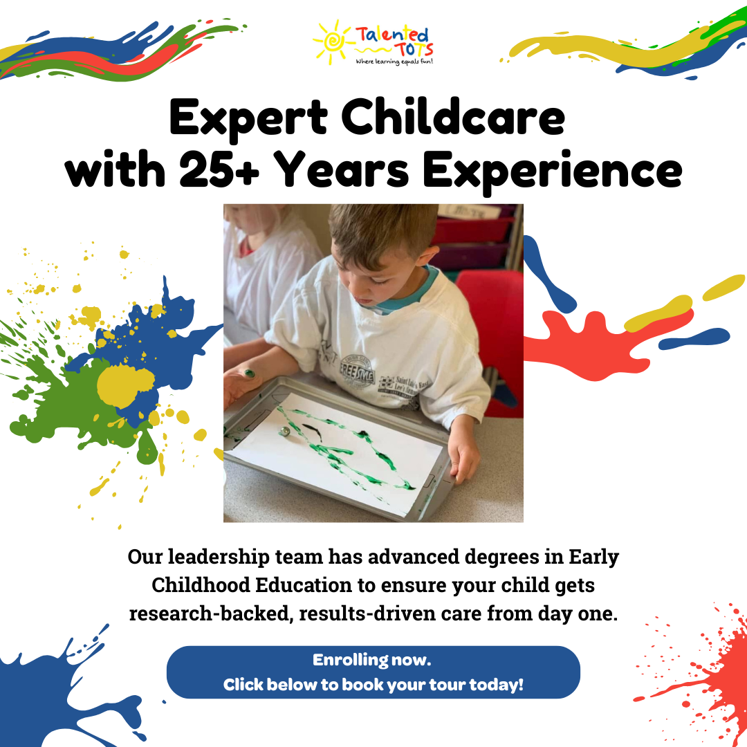 Talented Tots - Parkville Daycare ad creative