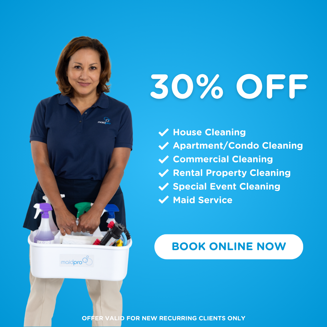 MaidPro of Bryan/College Station, Texas House Cleaning ad creative