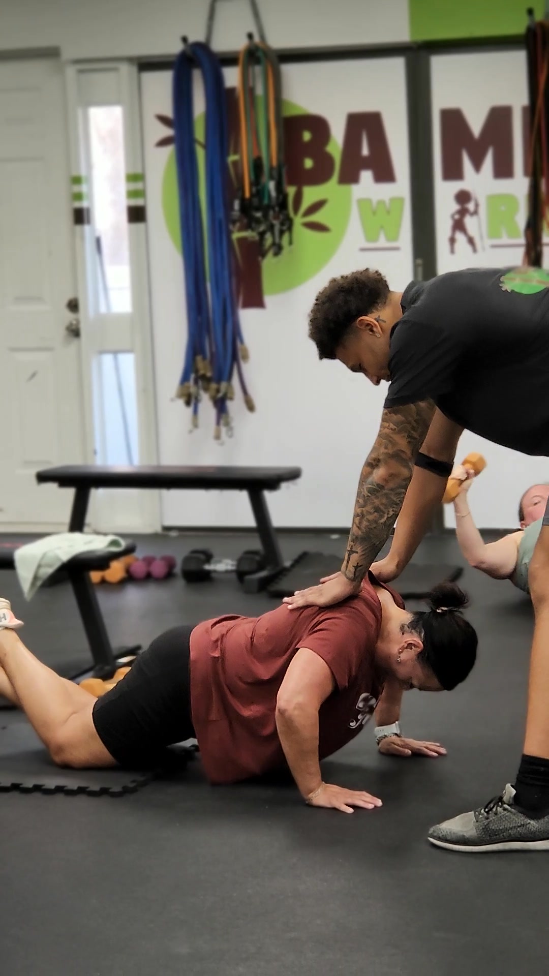 Bamboo Athletics Gym ad creative