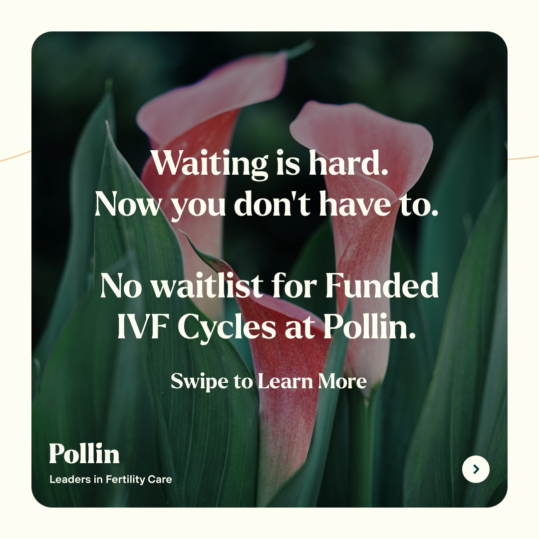 Pollin Fertility Psychiatrist ad creative
