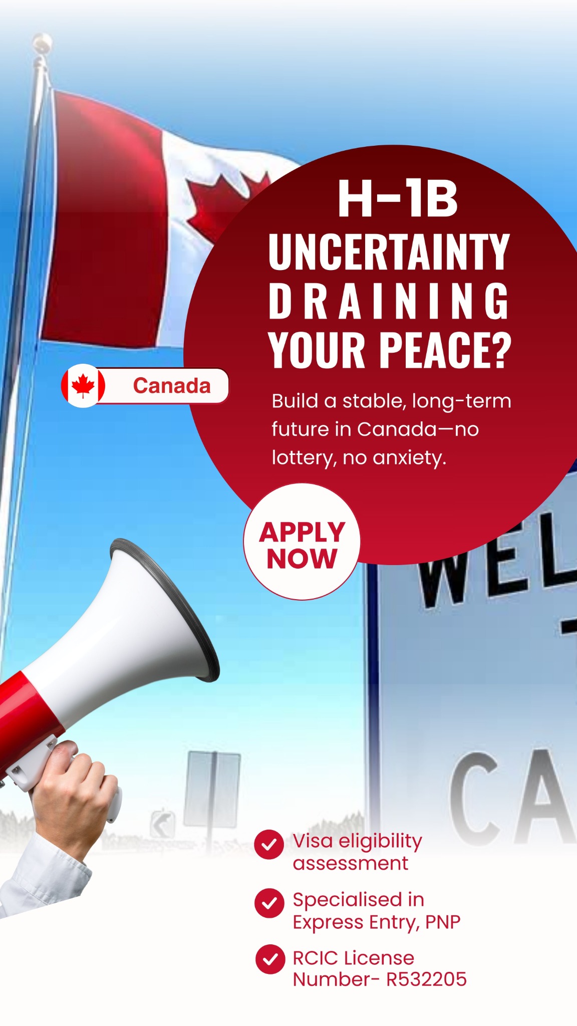 Legacy North Immigration and Legal Services Immigration ad creative