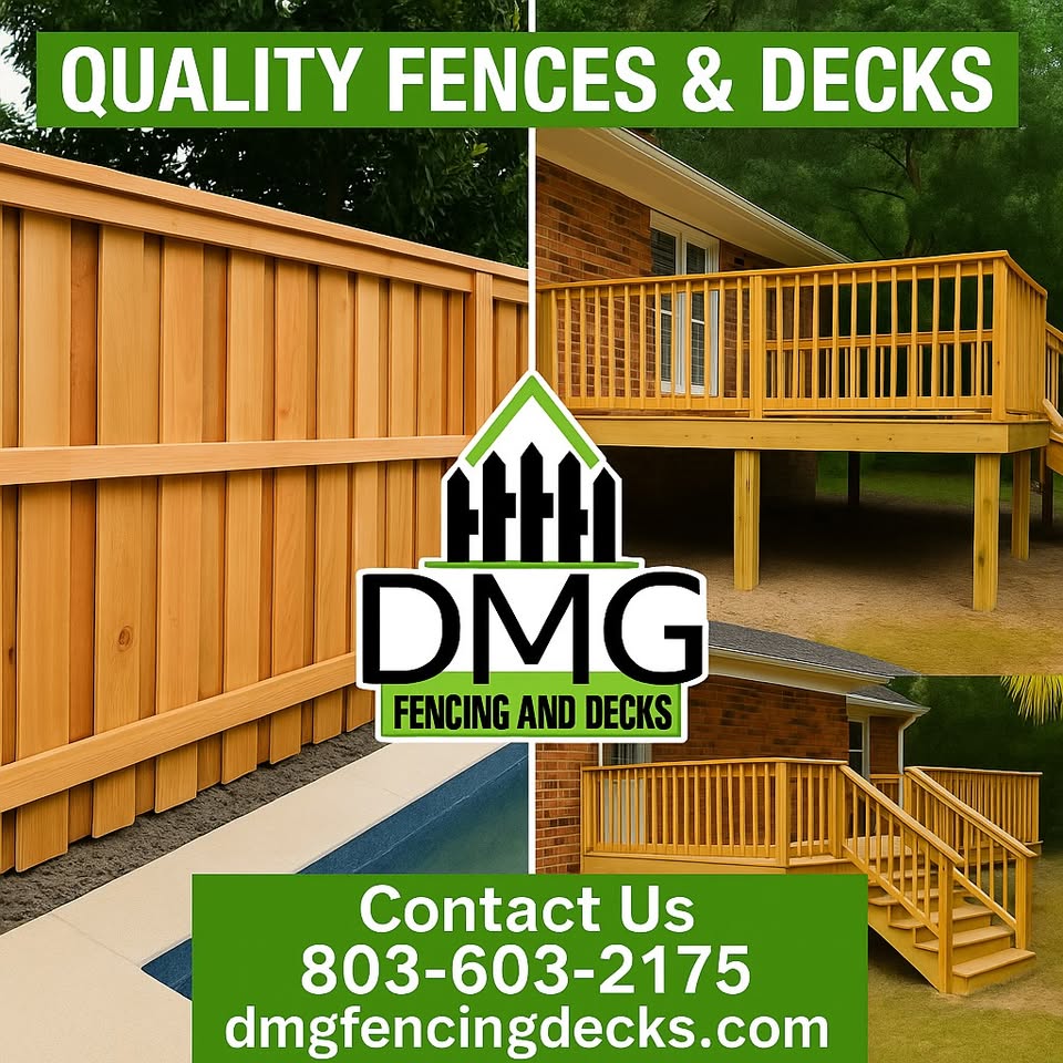 DMG Fencing and Decks Fencing ad creative