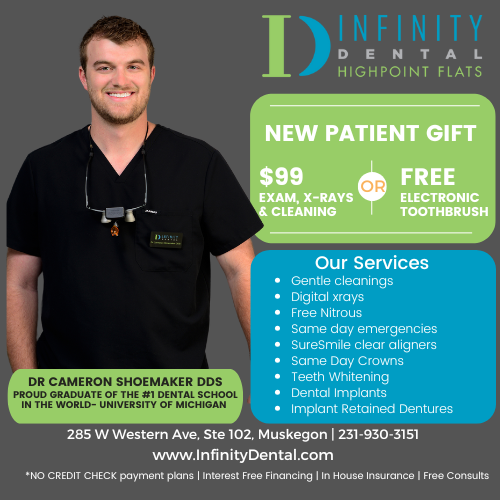 Infinity Dental HighPoint Flats General Dentist ad creative