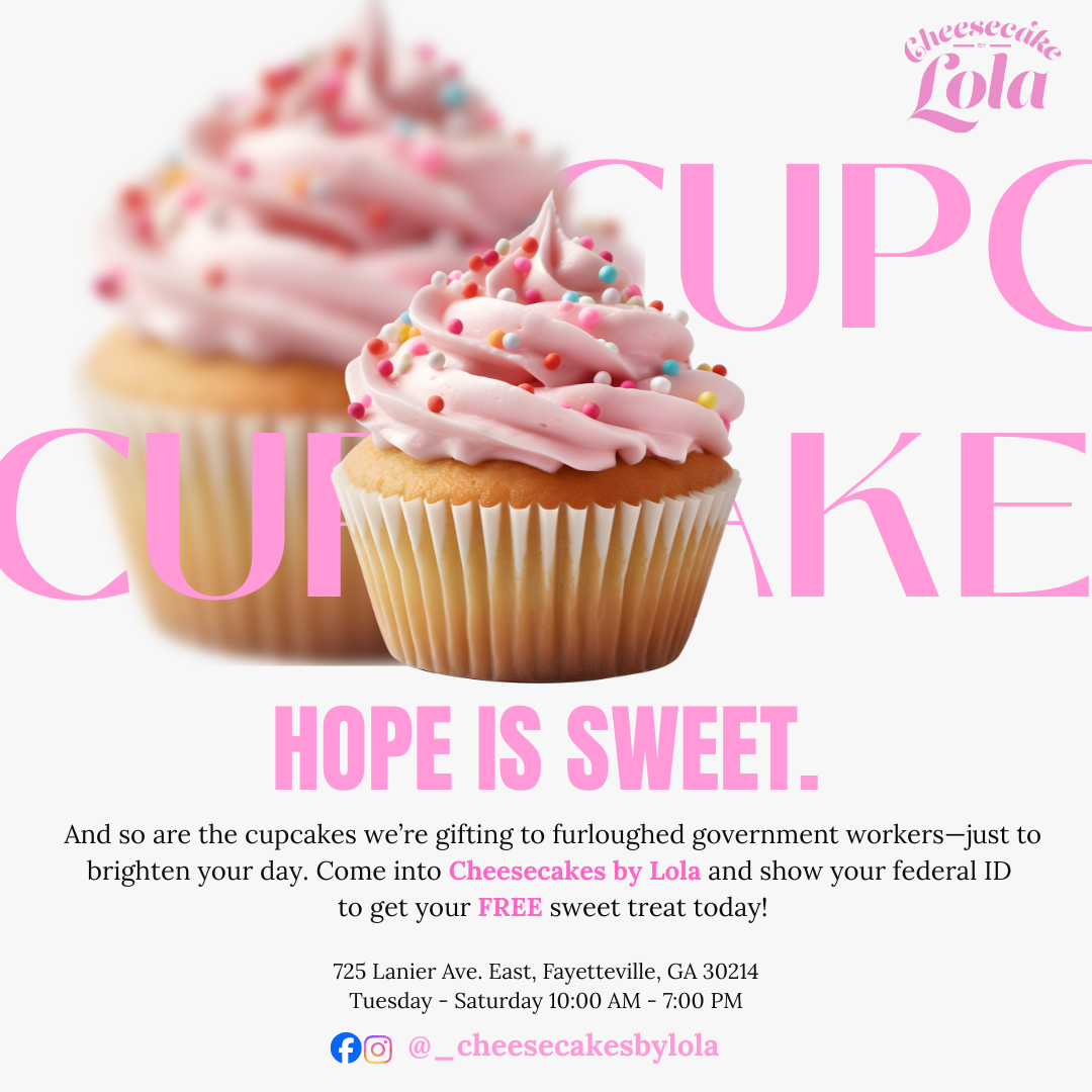 Hope is Sweet 🍰 – Enjoy a Free Cupcake!