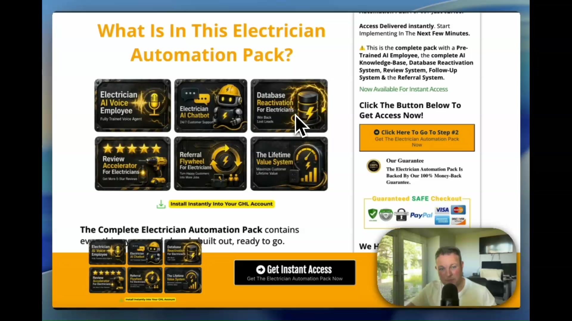 You give me $27 - I give you the full Electrician Automation Pack To Sell Inc. AI Employee