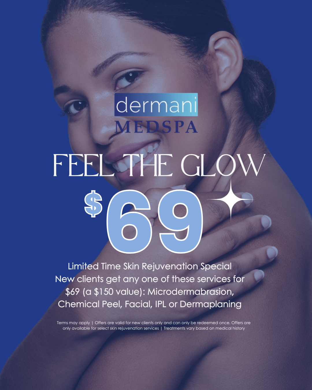 dermani MEDSPA Preston Hollow Med Spa ad creative
