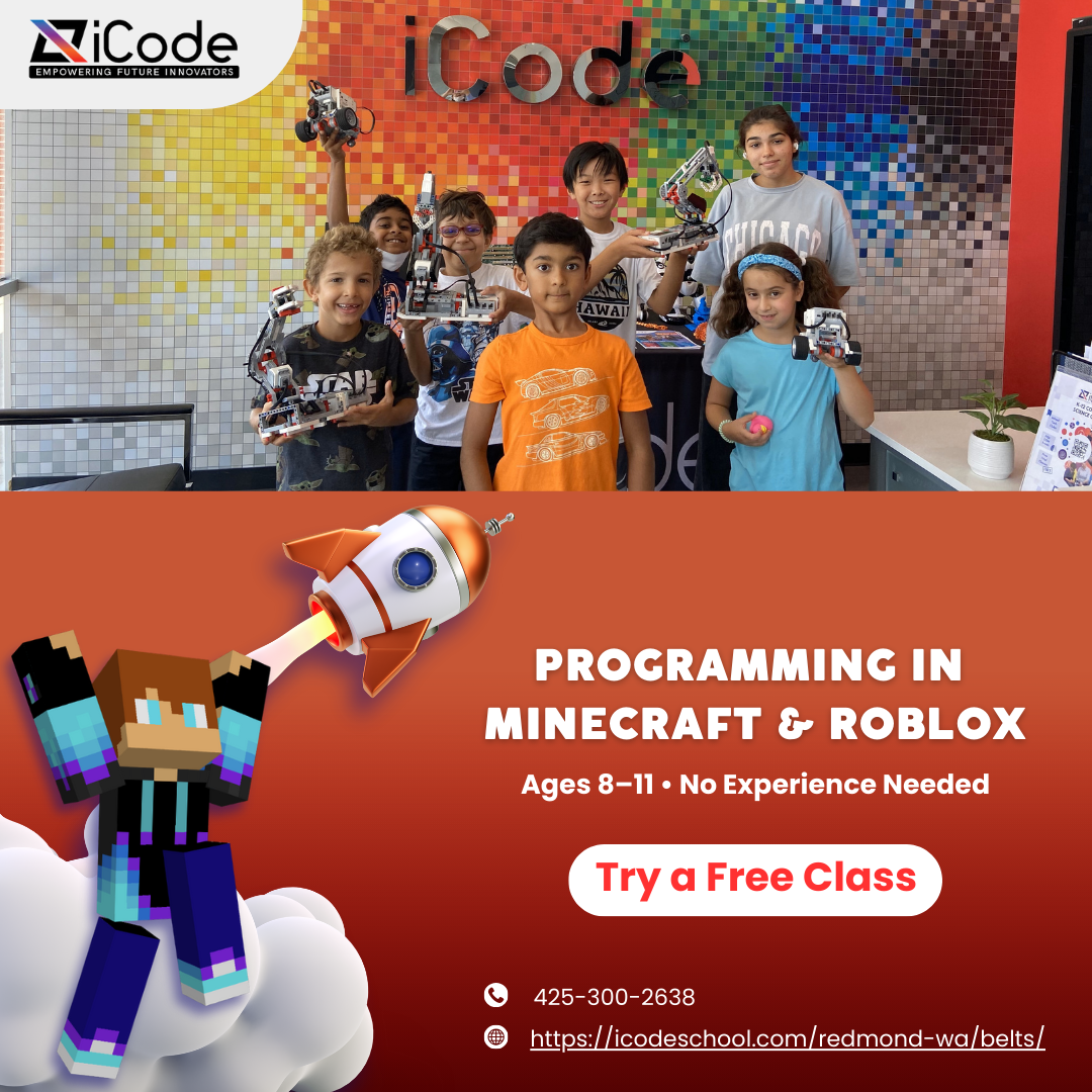 iCode Redmond Test Prep & Tutoring ad creative