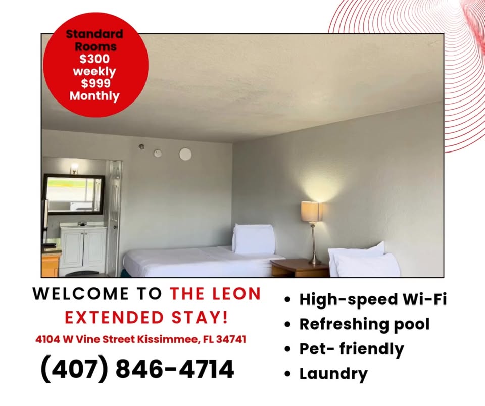The Leon Extended Stay Hotel Event Venue ad creative