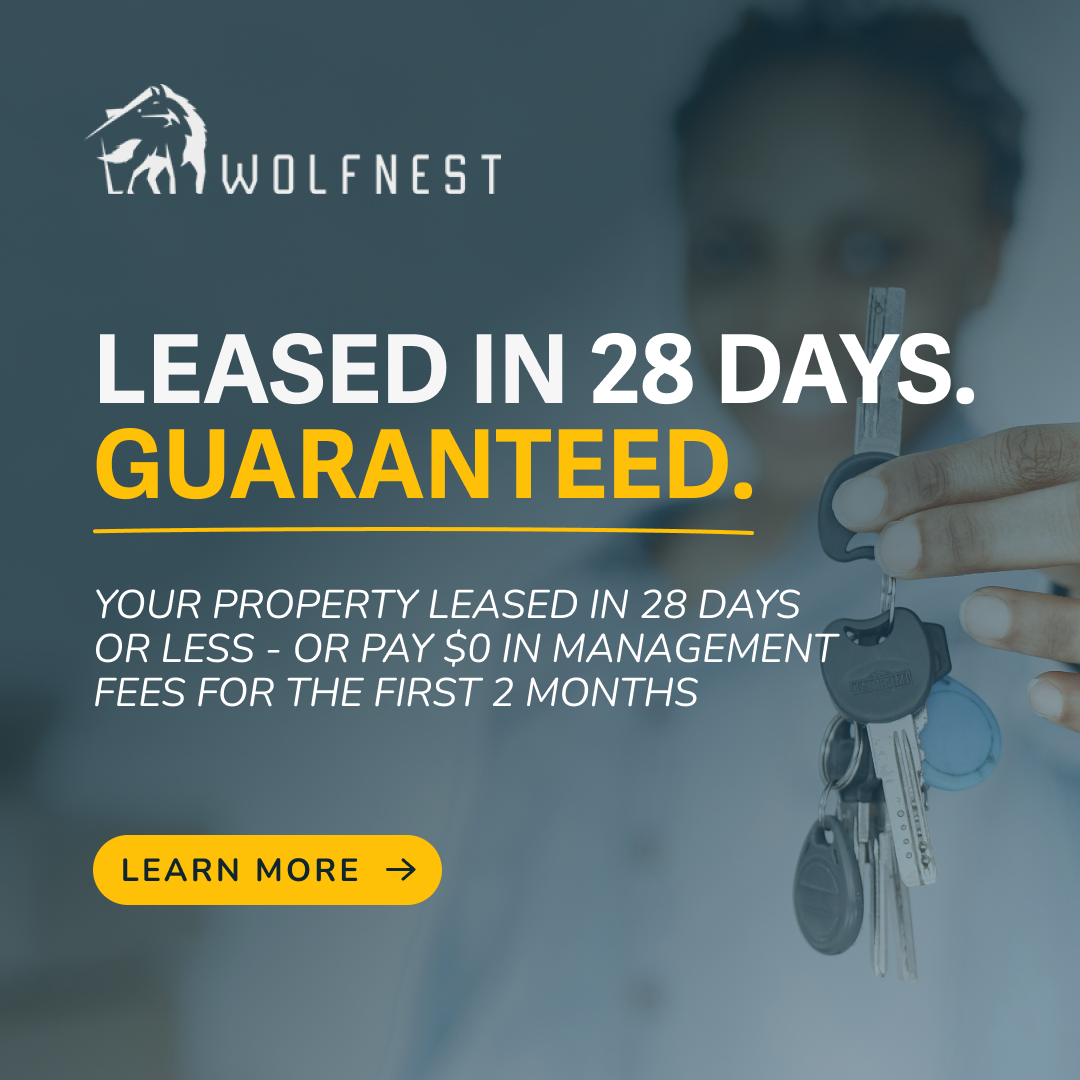 Wolfnest Property Management Property Management ad creative