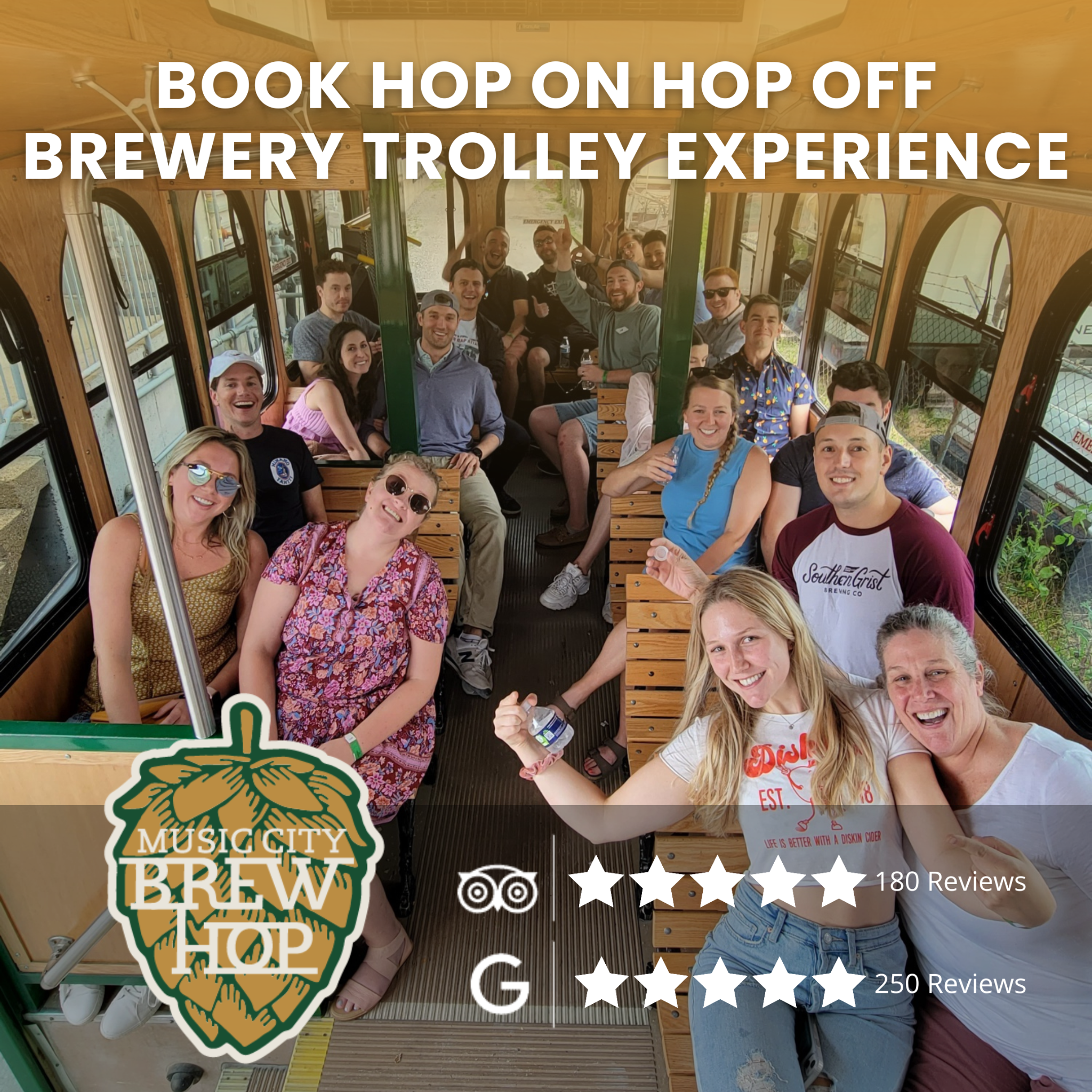 Music City Brew Hop Brewery & Winery ad creative