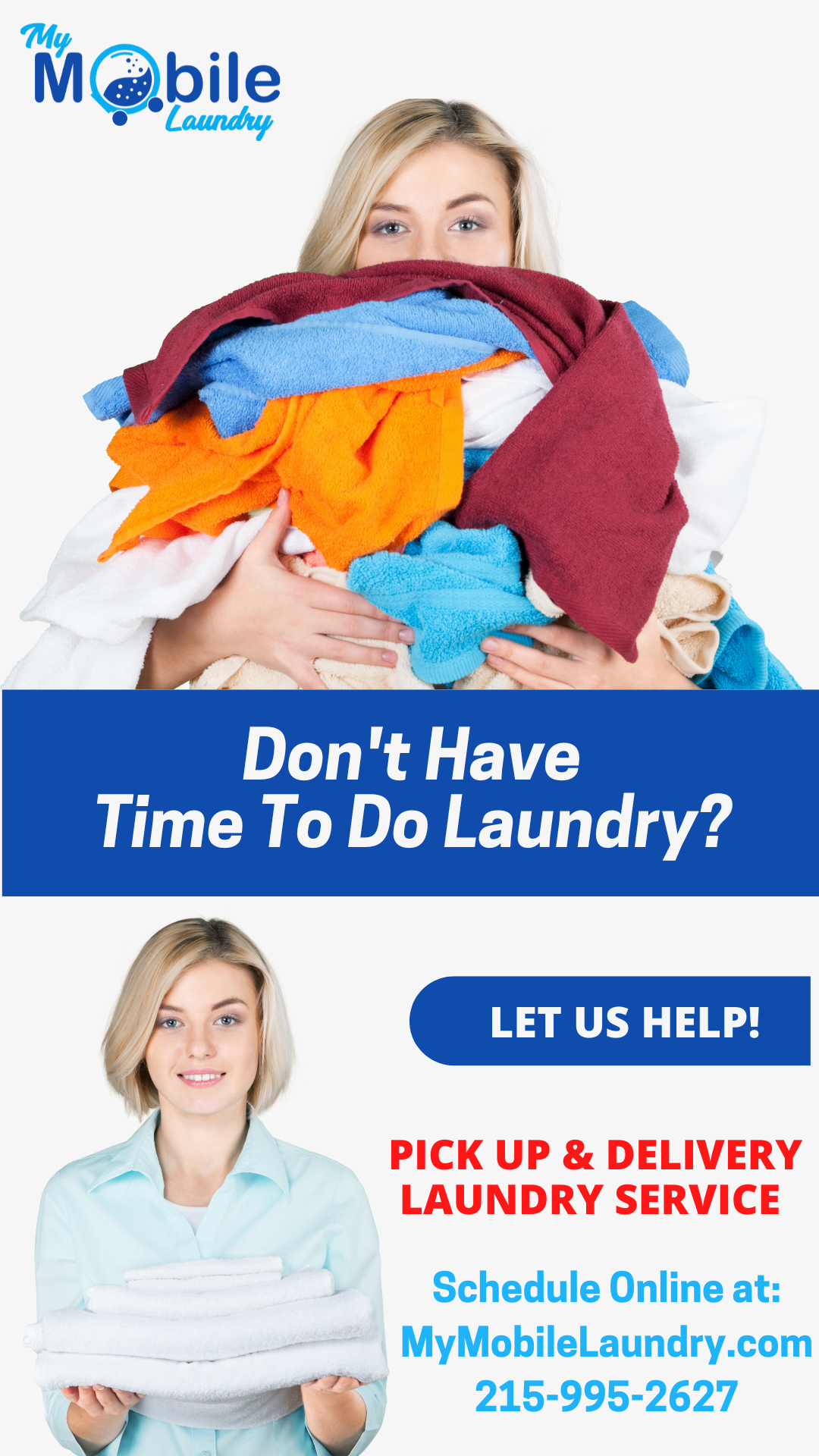 My Mobile Laundry House Cleaning ad creative
