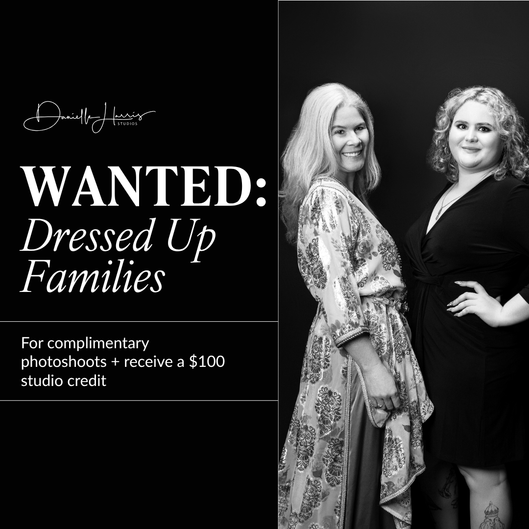 Danielle Harris Studios Photographer ad creative