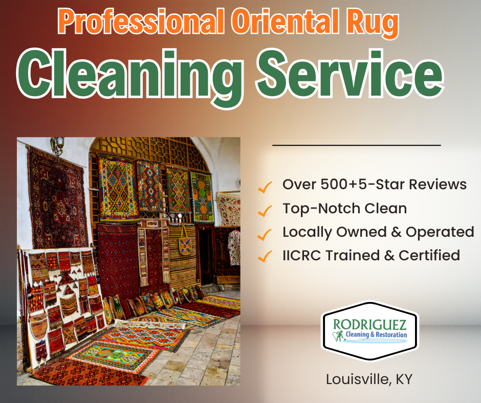 The #1 Oriental Rug Cleaning in Louisville, KY with Over 400 5-Star Reviews!