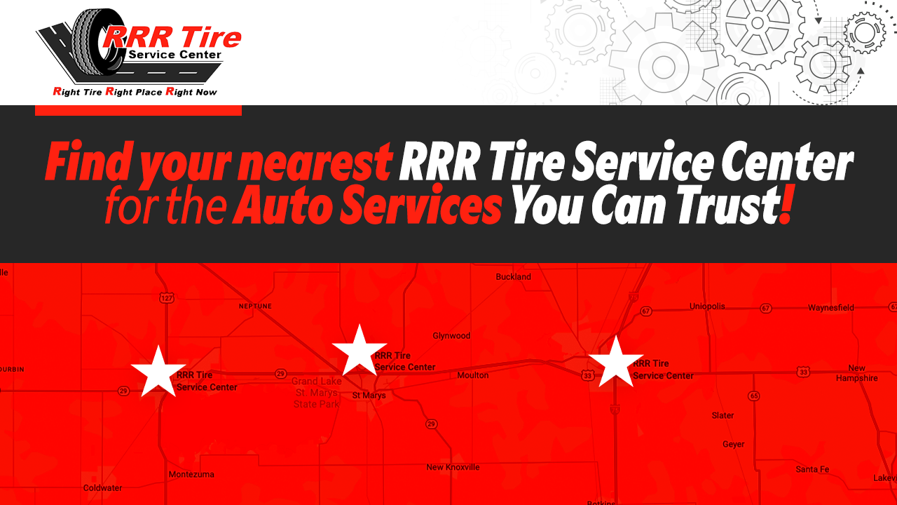 RRR Tire Service Center Auto Repair ad creative
