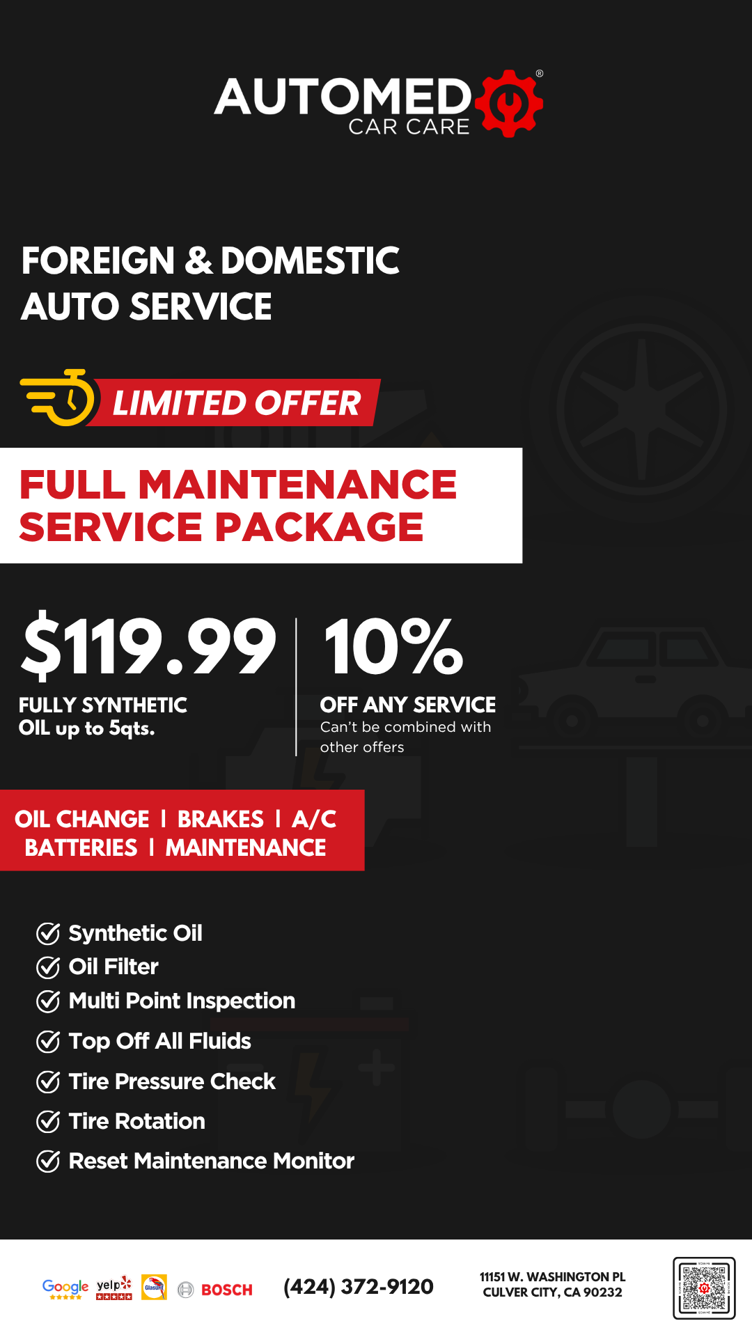 Automed CC Auto Repair ad creative